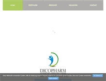 Tablet Screenshot of dicopharm.com